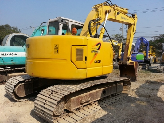 รถขุด Sumitomo SH125X เก่าญี่ปุ่นแท้ 090-986-2521 อ๊อบ