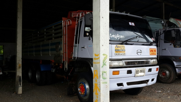 ขายด่วนHINOFM2ĶNLDสมอเงินเครื่องK13D 260สภาพสวยจัดๆมีระบบลำโพงลากลูกพร้อมใช้โทร0843923995