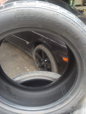 ขายยางรถ ปี11   3 เส้น 265/50/20