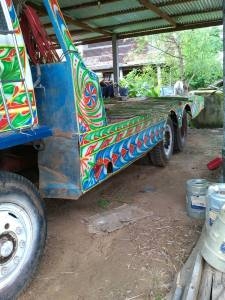 รถ10ล้อ ISUZUร็อกกี้175แรง2เพลา เทนเลอร์บรรทุกแบ็คโฮ200ได้ เล่มเอกสารชุดโอนพร้อม