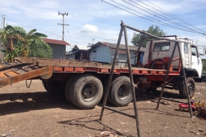 ขาย เทลเลอร์ นิสสัน UD 2 เพลา คานใหญ่ ครัชซีใหญ่ ยางใช้งานได้ดี เครื่องCW41 เทอร์โบ หางเทลเลอร์ มีไม้ปูพื้นพร้อมใช้ หมายเหตุ เดิมๆทั้งหมด