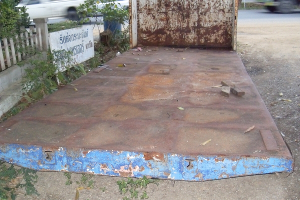 * ขายกะบะ 10 ล้อ พื้นเรียบ สภาพดี ลดเหลือ 25,000.-