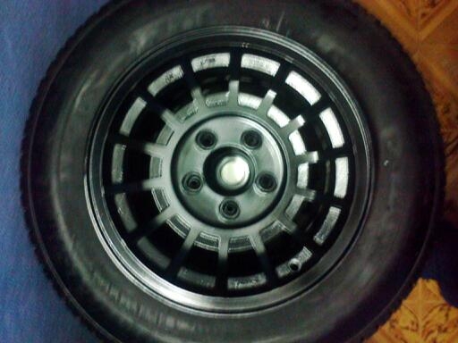 แม็กซ์145รู114สำหรับบรรทุกมี1คู่สภาพเดิมไม่เคยซ่อมทำสีใหม่(สีดำ)