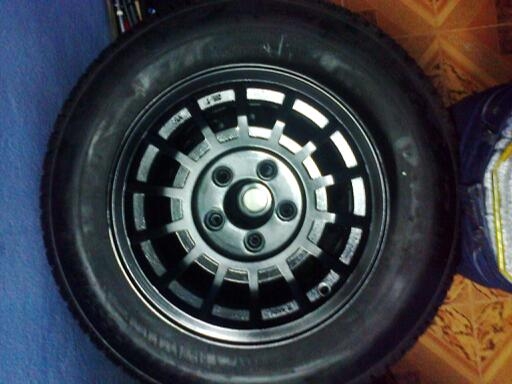 แม็กซ์145รู114สำหรับบรรทุกมี1คู่สภาพเดิมไม่เคยซ่อมทำสีใหม่(สีดำ)