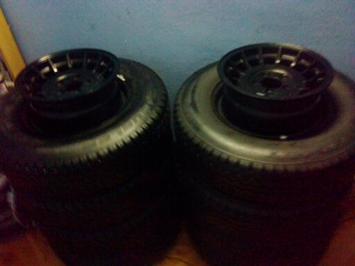 แม็กซ์145รู114สำหรับบรรทุกมี1คู่สภาพเดิมไม่เคยซ่อมทำสีใหม่(สีดำ)