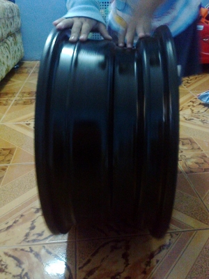 แม็กซ์145รู114สำหรับบรรทุกมี1คู่สภาพเดิมไม่เคยซ่อมทำสีใหม่(สีดำ)