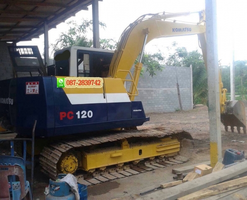 ขายรถแบคโฮ KOMATSU PC 120-5