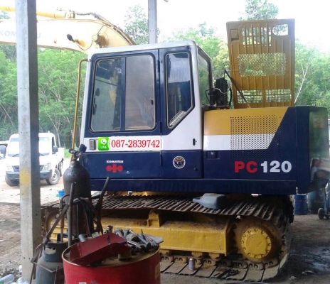 ขายรถแบคโฮ KOMATSU PC 120-5