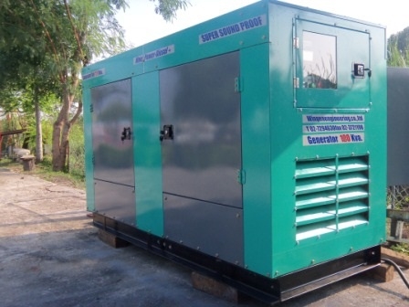 เครื่องปั่นไฟ 125 Kva.รับประกัน 12  เดือน