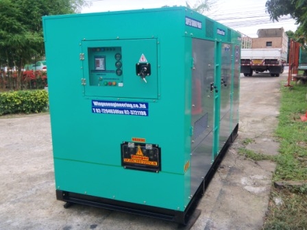 เครื่องปั่นไฟ 125 Kva.รับประกัน 12  เดือน