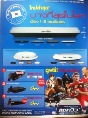 จานดาวเทียมติดรถยนต์ zatview ของใหม่ ถูกที่สุด