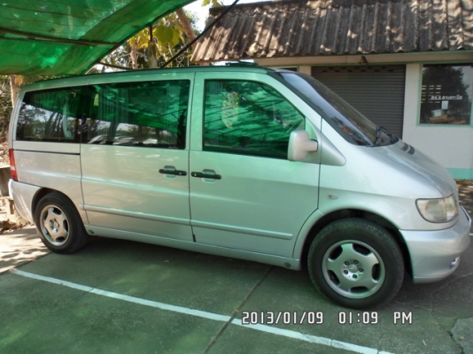 ขายรถตู้เบนซ์  VIP ราคาถูก  ต่อรองได้ ( เจ้าของใจดี )