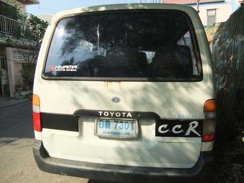 รถตู้หัวจรวดปี 91 เบาะ 3แถว ขายด่วน