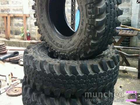 ขาย ยาง Simex 36 " x12.5-16  สภาพกริ๊ฟๆ  4 เส้น 15,000 บาท