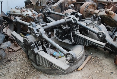 ขายเฟืองท้าย 1 เพลา พร้อมแท่น หน้า-หลัง