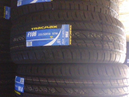 ยาง 235 50 18 TRACMAX F 106 ราคา 3,100 บาท ..... ยาง 235 50 18 TRACMAX F 106 ราคา 3,100 บาท .....