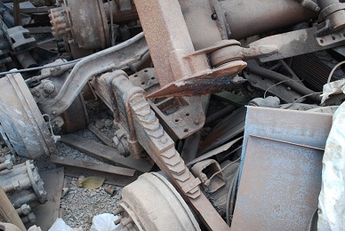 แท่นหัวยาว พร้อมแหนบทั้งชุด