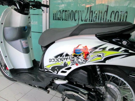 ขาย scoopy-i ปี54 รถใช้น้อยมาก 4900โล ดอกยางดี สีสวย เครื่องเดิมๆ 27500