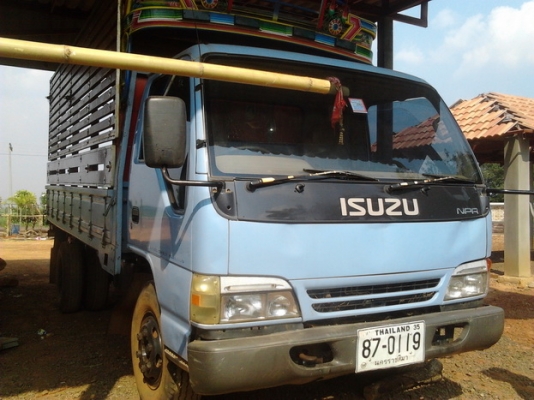 ISUZU NPR 120 HP 4HF1 ปี 39 เครื่องฝาขาว กระบะเหล็กคอกไม้ยาว 4.30 เมตรสภาพดีสวยจัดทั้งคัน เครื่องแห้งแห้งดีไม่มีเยิ้ม หัวเก๋งบางๆเดิมๆ พวงมาลัยเพาเวอร์ ช่วงล่างใหญ่ติด F แล้ว ยาง 8.25 ขอบ 16 สภาพดีพร้อมใช้งาน เอกสารทะเบียนภาษีครบพร้อมโอนครับ