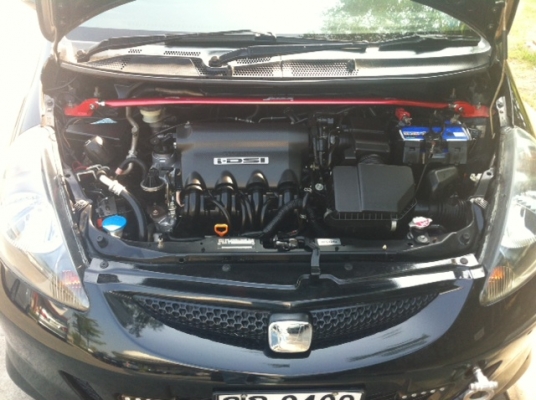 Honda Jazz 2006 สีดำ ติด LPG