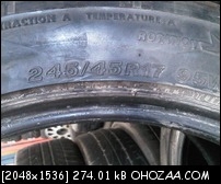 ขายยางBridgestone Potenza RE01R 245-45-17 ถูกๆ