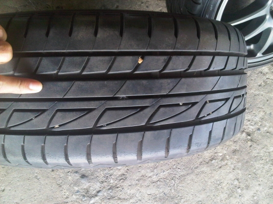 ขายล้อแท้W WORK EMOTION ขอบ17ติดEK9  พร้อมยางเทพ 35000