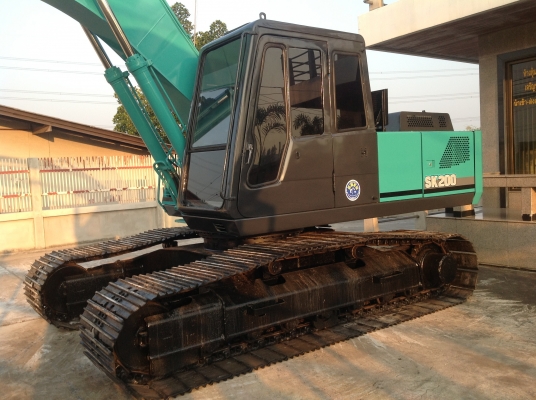 ขายรถแบคโฮ KOBELCO SK200-2 (มาร์คทู) ตรวจเช็คทุกระบบ ปรับสภาพใหม่ พร้อมใช้งาน