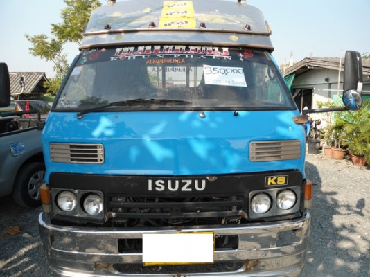 ขายรถสองแถว 6ล้อกลาง ยี่ห้อ Isuzu, ปี2535, สีฟ้า
