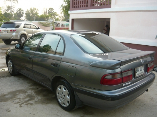 ขายรถที่บ้านพร้อมใช้ด่วน TOYOTA ท้ายโด่ง ท้ายแยก 1.6 GLI ออโต้ ปี96 สวยจัด