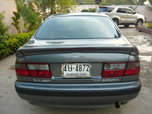 ขายรถที่บ้านพร้อมใช้ด่วน TOYOTA ท้ายโด่ง ท้ายแยก 1.6 GLI ออโต้ ปี96 สวยจัด