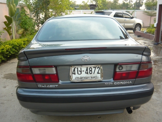 ขายรถที่บ้านพร้อมใช้ด่วน TOYOTA ท้ายโด่ง ท้ายแยก 1.6 GLI ออโต้ ปี96 สวยจัด