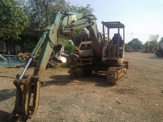 ขายด่วนรถแมคโคร PC 40 บูมไสล หัวคีบไม้