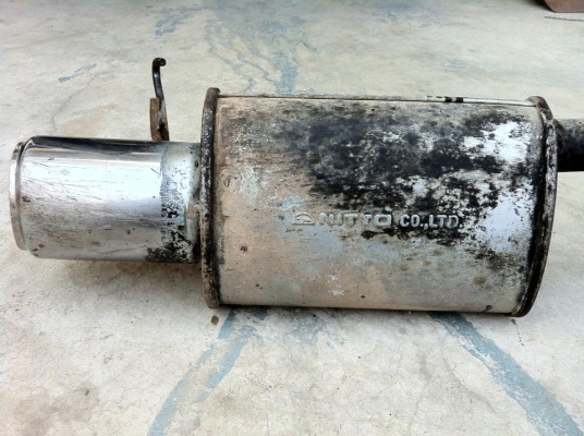 (ขายแล้วครับ ขอขอบคุณเว็ป truck2hand.comและผู้ซื้อเป็นอย่างสูงครับ)ขายปลายท่อ Nitto สภาพตามรูป 650 บาท ต่อรองได้