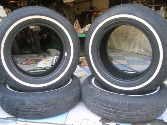 ขายยางขอบขาวครับ