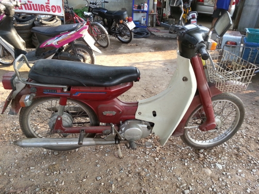 ยามาฮ่า y80 สีแดง ขายด่วน