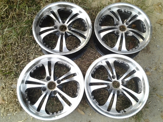 ล้อขอบ15  lenso  สีดำ