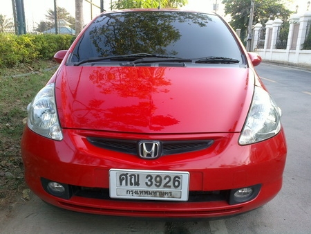 13183301 HONDA JAZZ i-DSI 1.5 E (TOP) AT ปี2005 สีแดง สภาพดีมาก รับรองไม่ผิดหวังราคาคุยกัน