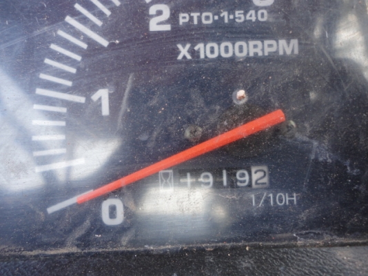 รถไถ KUBOTA รุ่น L4508 ขับ 2 เพลา ดันหน้า ที่ตัดหญ้า