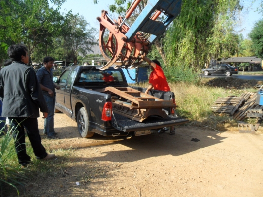 ขาย ชุดดันหน้าฟอร์ด6600 ใบ7ฟุต สภาพดีใช้น้อยมาก รถใส่ชุดตัก