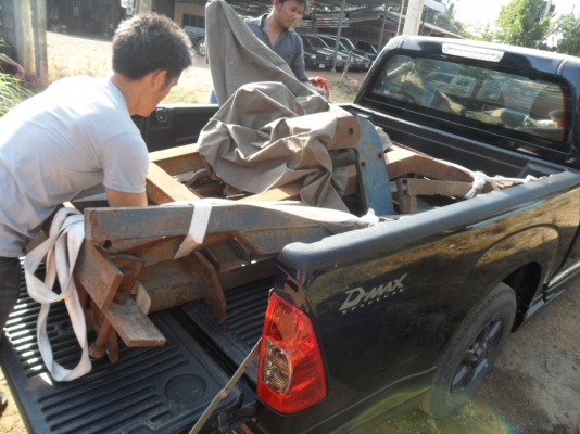 ขาย ชุดดันหน้าฟอร์ด6600 ใบ7ฟุต สภาพดีใช้น้อยมาก รถใส่ชุดตัก