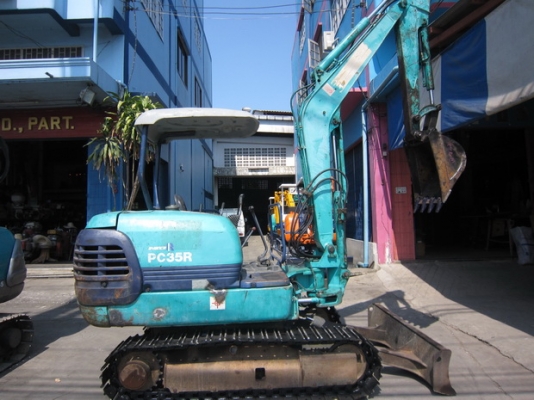 ขาย รถขุดเล็ก KOMATSU  รุ่น PC35R-8- แทร็กเหล็ก มือสองญี่ปุ่น