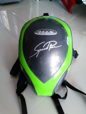 ขายกระเป๋าเป้พลาสติกซื้อมาจากอเมริกาสำหรับขับมอเตอร์ไซค์