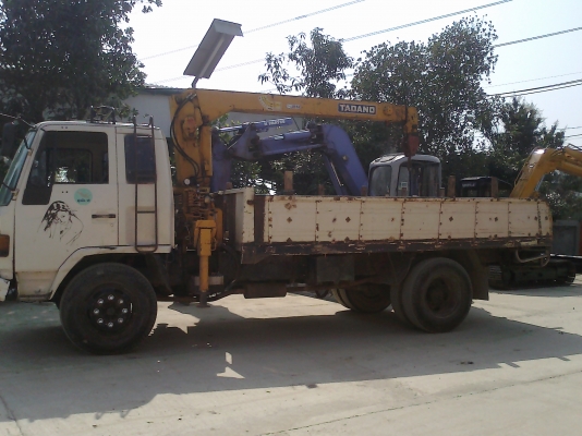 ขายหกล้อติดเครน ISUZU   ROCKY 6BG1  เครน TADANO 3 ปอก 3 ตัน  รถใช้งานทุกวัน เบรคจิ๊บฟี่ รถแท้ห้าง เดิมๆสวย  ราคาสุดคุ้ม ครัซซีสวย ไม่มีที่ติ