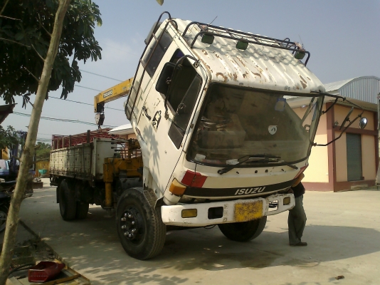 ขายหกล้อติดเครน ISUZU   ROCKY 6BG1  เครน TADANO 3 ปอก 3 ตัน  รถใช้งานทุกวัน เบรคจิ๊บฟี่ รถแท้ห้าง เดิมๆสวย  ราคาสุดคุ้ม ครัซซีสวย ไม่มีที่ติ