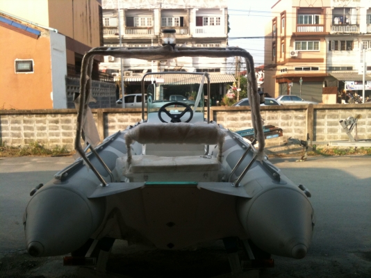 ขายเรือยาง ท้องไฟเบอร์ มีคอนโซล