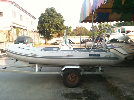 ขายเรือยาง ท้องไฟเบอร์ มีคอนโซล