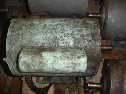 ขายมอเตอร์ใหม่ และมือสอง รุ่น1/2HP  220V 50Hz  HITACHI