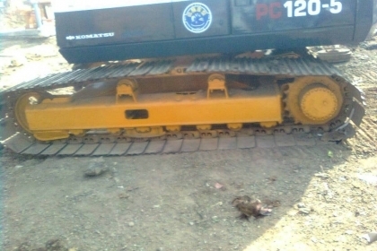 KOMATSU PC120-5 ไฟฟ้าตัด เอวแน่นเฟรมหนาโซ่หนา
