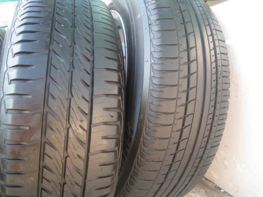 ขายล้อแม็ก Lenso Samurai sc-01 15"x6.5" et 38 4รู100+ ยางปี 10,11 (081-3747940)