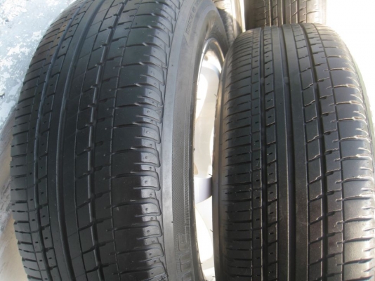 ขายล้อแม็ก ADVANTI racing  15"x6.5" et 38 4รู 100+ยางปี11 (081-3747940)